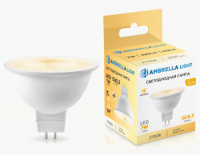 Ambrella лампа св/д MR16 GU5.3 7W(520lm) 2700K 2K 50х49 IC 170713