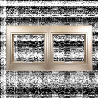 Smartbuy Венера Рамка 2-местная горизонтальная шампань  (SBE-01c-00-FR-2)