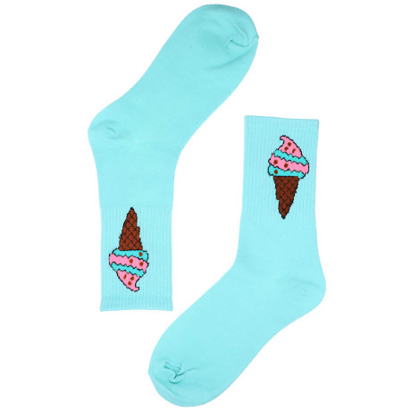 GALANTE Носки женские, р.23-25, 85% хлопок, 10% полиэстер, 5% спандекс, разноцветные, НВ22-18