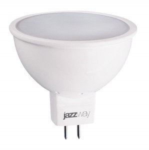 Jazzway MR16 GU5.3 5W(400lm) 4000K 4K 50x49 матовая PLED-ECO-JCDR .1037107A