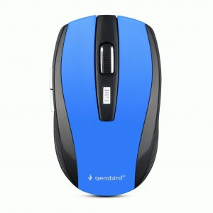 Мышь беспров. Gembird MUSW-330-1, 2400 DPI, 2.4ГГц, синий, 18813