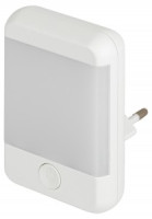 ЭРА NN-624 ночник св/д 1W 2К-4К-6K выкл, белый 57214