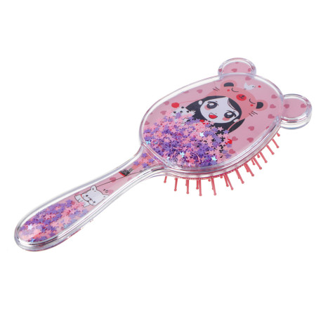 ЮНИLOOK Расческа массажная детская, пластик, 20x7,5см, 2-3 дизайна, арт.1