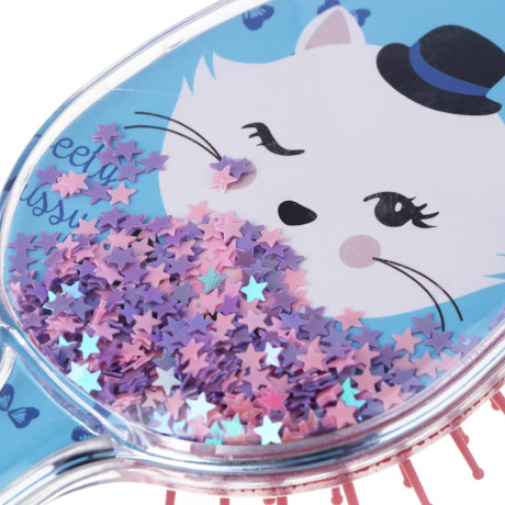 ЮНИLOOK Расческа массажная детская, пластик, 20x7,5см, 2-3 дизайна, арт.1