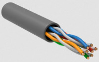 IEK GENERICA кабель витая пара U/UTP 4х2х24 AWG Cat5e CCA, 305м, (цена за м) BC1-C504-111-305-G