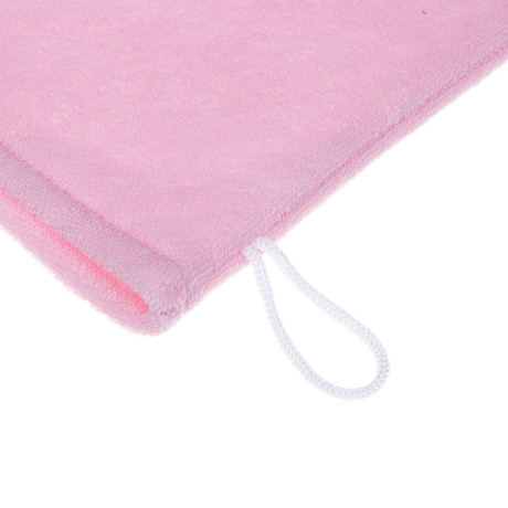 ЮL Мочалка рукавичка для ванны и душа в виде зверюшек, полиэстер, 18х13см, 3 дизайна, МС24-08