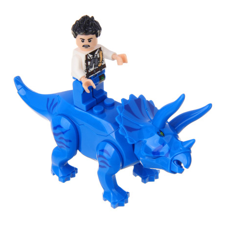 ИГРОЛЕНД Конструктор Атолл Динозавров, ABS, дет. 39-54, 10х7х4 см, 4 дизайна