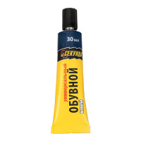 Клей обувной &quot;Секунда&quot; 30 мл, водостойкий, в индивидуальном блистере, шоу-бокс, арт 403-227