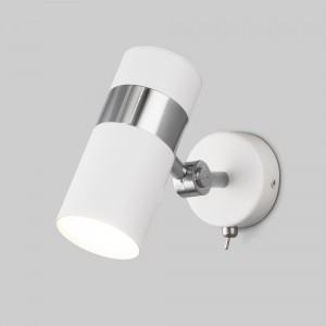 EUROSVET Бра GU10 1x35W 70x131 металл/хром/белый Viero 20096/1 a053052