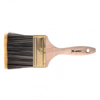 Кисть плоская Golden 4&quot;, искусственная щетина, деревянная ручка MTX