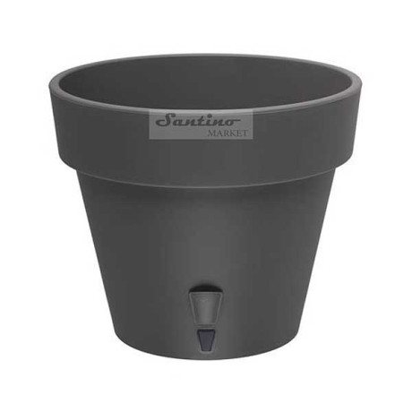 Кашпо Латина 3,7л антрацит Сантино х16