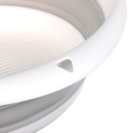 Таз ФЛЕКС 15л складной, смоки, М 2516