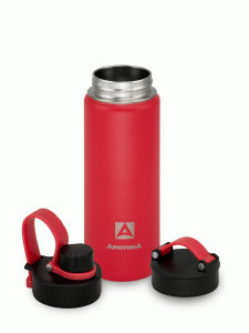 Термокружка Арктика 708-530S 0,53л нерж.сталь доп.крышка с поилкой текстурный красный