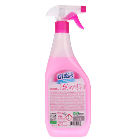 Чистящее средство для стекол, пластика и зеркал GRASS Clean Glass Лесные ягоды, п/б, 600мл