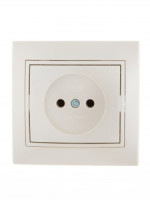 Lezard Мира роз. СУ 1 мест. 16А перламутр (керамика, корпус PC) 701-3030-121