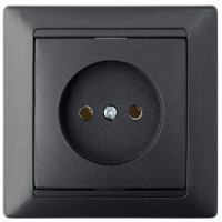 Bylectrica СТИЛЬ Роз. 1-местн. СУ черный графит, (РС16-305 черный графит)