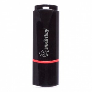 Флеш-диск (флэшка) USB  4Gb Smartbuy Crown Black (SB4GBCRW-K)