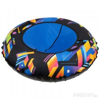 Санки надувные "Ватрушка" 1,00м Оксфорд Орнамент 998450, Сезон 2023-2024