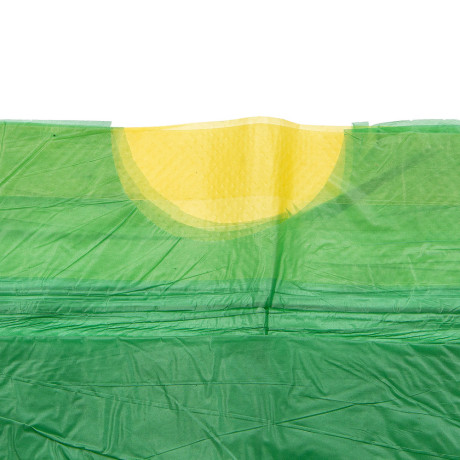 Пакеты для мусора с завязками 35 л x 15 шт., зеленые, Home Palisad