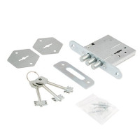 Замок врез ЗВ8-4С/13 (3 ригиля) 4-хсувальдный РЯЗАНЬ!! \30