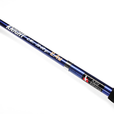 AZOR FISHING Спиннинг "Найт", телескоп., файбергласс, 2,4м, тест 30-60гр
