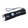 ЕРМАК Фонарь, XPE, 1200мАч, 2,5х2,5х9,5см, 3 режима, алюминиевый сплав, с USB штекером, фокусировка