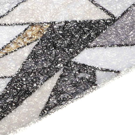 Коврик придверный тм VETTA Lapsha, ПВХ, 40х60 см, 2 дизайна, без резиновой подложки