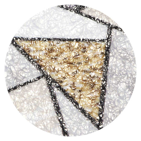 Коврик придверный тм VETTA Lapsha, ПВХ, 40х60 см, 2 дизайна, без резиновой подложки