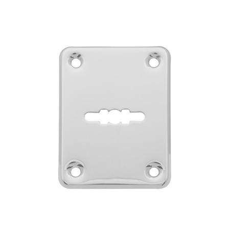 Накладка под сувальду DP-S-01-CR Б/шторки  (Хром) прямоугол. Apecs  (1штука!)  \20