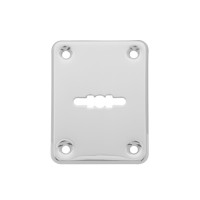 Накладка под сувальду DP-S-01-CR Б/шторки  (Хром) прямоугол. Apecs  (1штука!)  \20