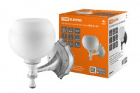 TDM св-к бра НББ 21-60-1323 УХЛ4 (белый под серебро плафон полушар белый стекло) SQ0370-0202