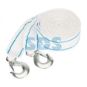 Трос буксировочный 10 тонн, 5 м, с двумя крюками REXANT, 80-0225