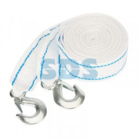 Трос буксировочный 10 тонн, 5 м, с двумя крюками REXANT, 80-0225