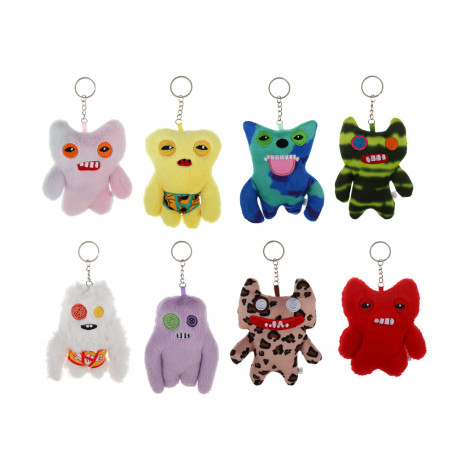 ИГРОЛЕНД Брелок-подвес мягкий "Улыбака", 10-15 см, полиэстер, металл, микс