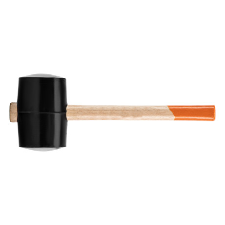 Киянка резиновая, 1130 г, черная резина, деревянная рукоятка Sparta