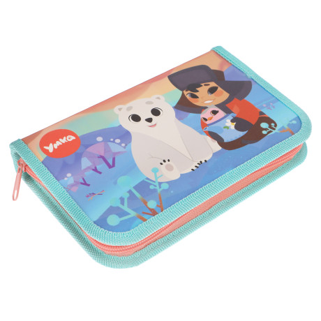 УМКА Пенал жесткий прямоугольный, 1 отделение, 19х11,5см, ламинированный картон