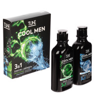 Подарочный набор мужской TUNE COOL MEN PARFUME EXPERT: Гель д/душа, 290мл+Шампунь для волос, 290мл