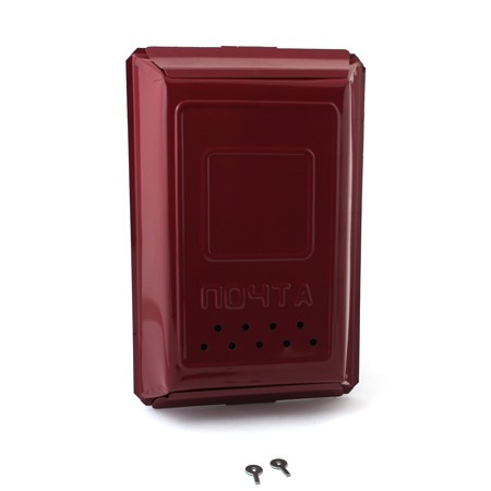 Ящик почтовый с замком (вишня) "Агроснаб"   \5