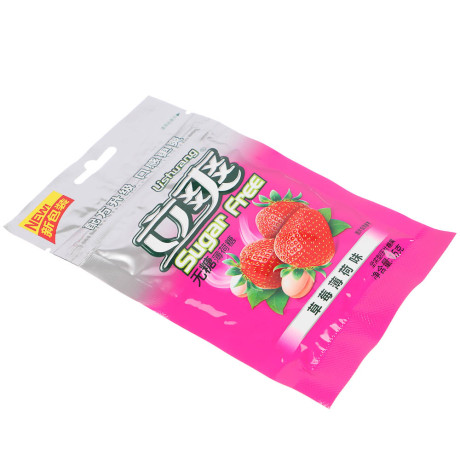 Драже холодок без сахара клубника 15гр