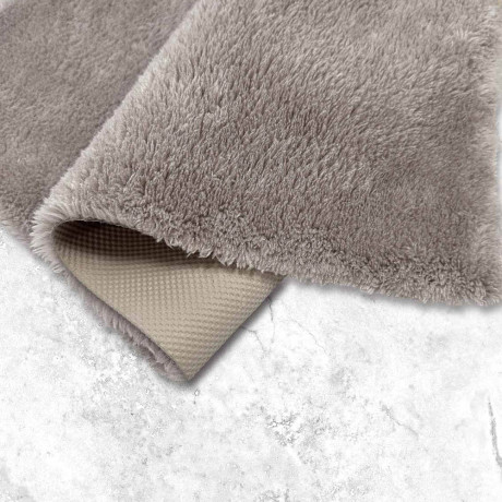 Коврик плюшевый 50х80 мокко 05