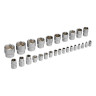 Набор инструментов, 1/2", 1/4", CrV, пластиковый кейс 98 предметов Stels