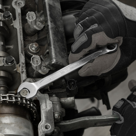 Набор инструментов, 1/2", 1/4", CrV, пластиковый кейс 98 предметов Stels