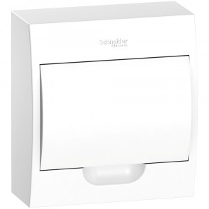 Systeme electric City9 бокс (корпус) пластик. ЩРН-П- 8 мод. навесн с белой дверц IP40 EZ9E108P2SRU