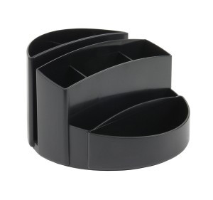 Подставка для канцелярских мелочей Attache 8 отделений office черный 1111999