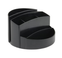 Подставка для канцелярских мелочей Attache 8 отделений office черный 1111999