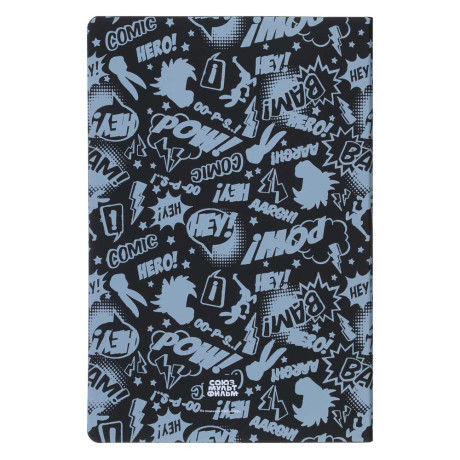 Ну,Погоди! Бизнес - блокнот А5, 192стр., гибкая обложка, иск.кожа с печатью, цв.срез, закл., 2 диз.