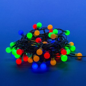 Гирлянда-нить ULD-S0540-060/DGA COLORBALLS "разноцвные шарики" 60LED разноцв. 5,4м, 8 реж IP20 Uniel