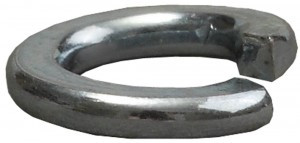 Шайба ЗУБР пружинная DIN 127, оцинк.,  3 мм, ТФ6, 160 шт.