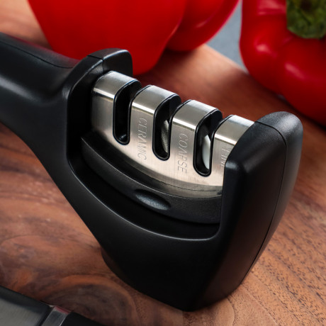 SATOSHI Ножеточка, 3 уровня заточки H1122