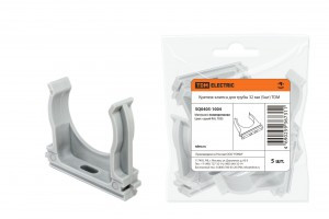 TDM Крепеж-клипса для трубы 32 мм (5шт) (5!) SQ0405-1004